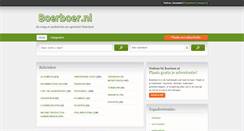 Desktop Screenshot of boerboer.nl
